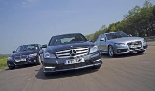 Mercedes C-Class vs Rivals front