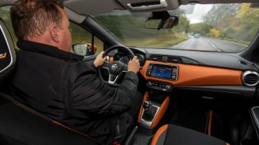New Nissan Micra - driving