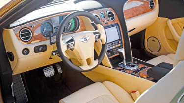 Bentley GT Speed Convertible interior