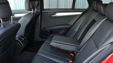 Mercedes C-Class Estate rear seats