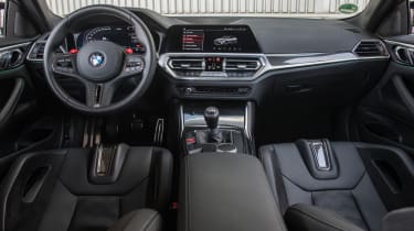 BMW M4 manual - interior