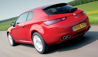 Rear view of Alfa Romeo Brera