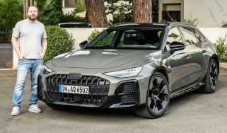 Dave Humphries with the Audi A6 allroad Vorsprung