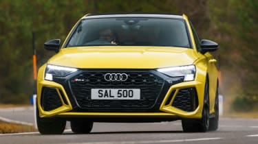 Audi RS 3 Saloon - front cornering