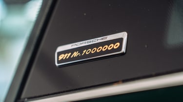 Porsche 911 Millionth badge