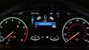Ford Fiesta ST Performance - dials