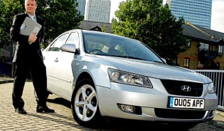 Front view of Hyundai Sonata