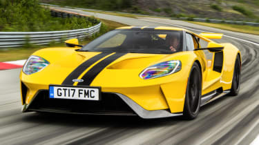 Ford GT Norway road trip - front track