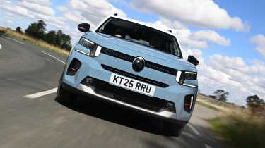 Citroen C3 - front end cornering