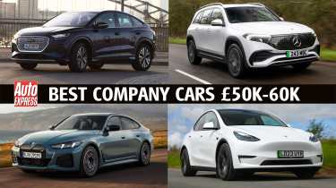 Best company cars for £50k-£60k - header image