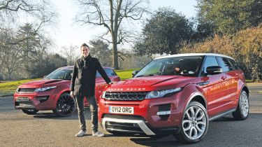 Range Rover Evoque front static