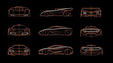 McLaren design sketches