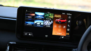 Nissan Micra - infotainment screen