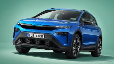 Skoda Elroq - front blue