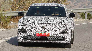 Alpine A390 spy shots - headshot