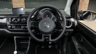 VW up! Black interior