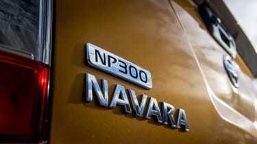 Nissan Navara first UK drive - badge