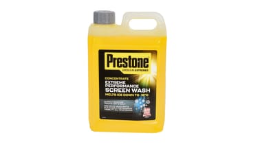Winter car checklist - screenwash