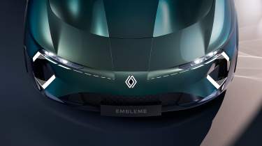 Renault Embléme concept - front detail