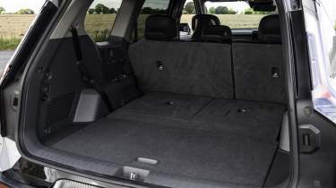 Kia EV9 - boot space with 3rd row of seats down