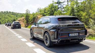  Porsche Cayenne Electric prototype - rear tracking