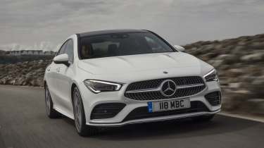 Three-car garage - Mercedes CLA