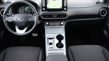 Hyundai Kona electric interior front