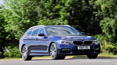 BMW 5 Series Touring - front action