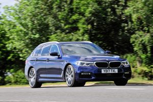 BMW 5 Series Touring - front action