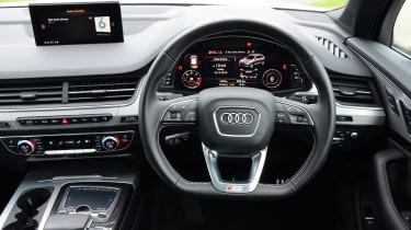 Audi SQ7 long term test - first report dash