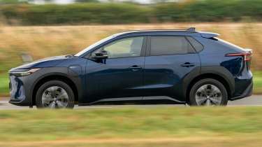 Toyota bZ4X - side profile