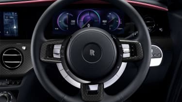 Rolls-Royce Spectre Black Badge - steering wheel