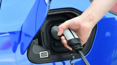 Vauxhall Corsa-e - charging