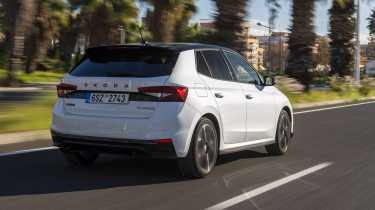 Skoda Fabia 130 - rear tracking