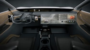 Lexus LF-ZL concept - dashboard