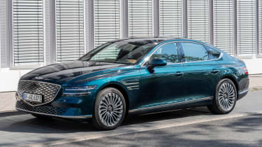 Genesis Electrified G80 - front staticc