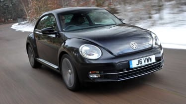 Volkswagen Beetle front tracking