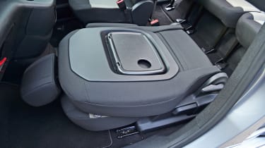 Citroen E-Berlingo long termer - folded rear seat