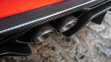 Alpine A110 R 70 exhaust