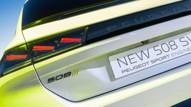 Peugeot 508 Sport Engineered facelift - rear detail