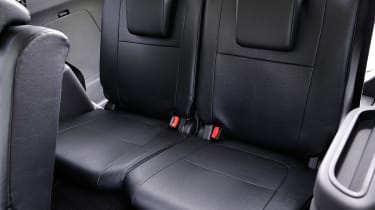 Mitsubishi Outlander back seats