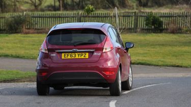 Ford Fiesta automatic 2014 rear