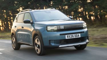 Fiat Grande Panda Hybrid UK - front
