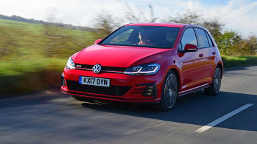 Volkswagen Golf GTI Performance Pack - front tracking