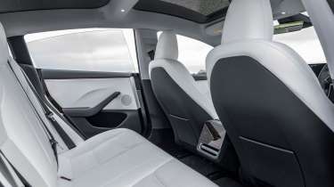 Tesla Model 3 - rear seats