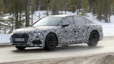 Audi A6 2018 spies side front