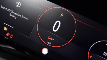 Vauxhall Mokka - dashboard screen