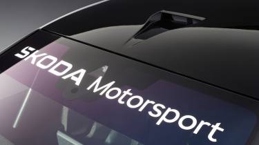 Skoda Enyaq RS Race - windscreen sticker