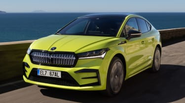 Skoda Enyaq Coupe iV vRS - front