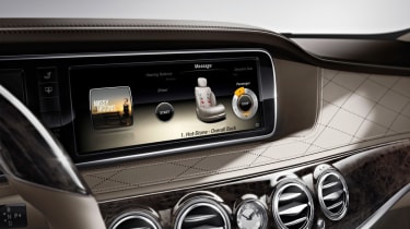 Mercedes S-Class centre console